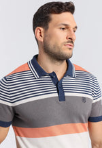 Bendorff striped cotton polo shirt