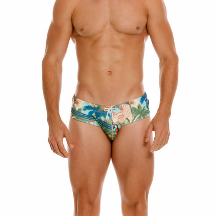 JOR Casablanca swim brief green