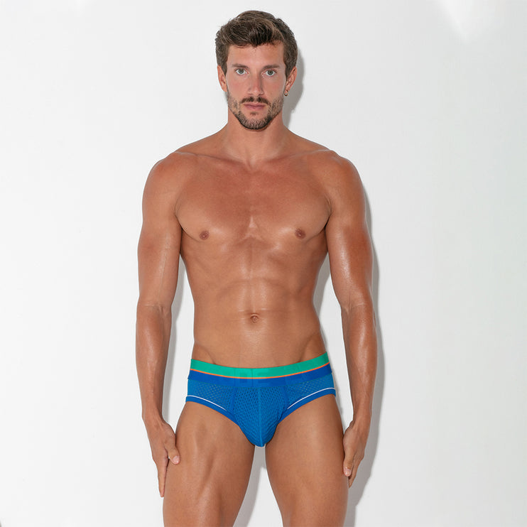 Code 22 Bright mesh brief 2081 blue