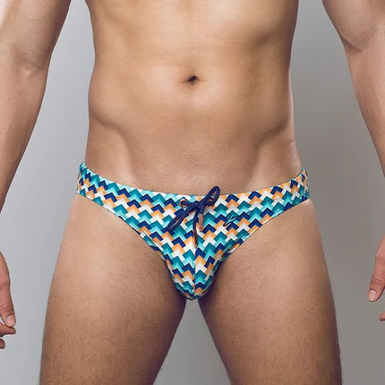 2eros Chevy swim brief blue