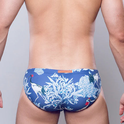 2eros Orient Dream swim brief blue