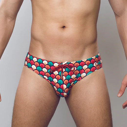 2eros Retro swim brief red