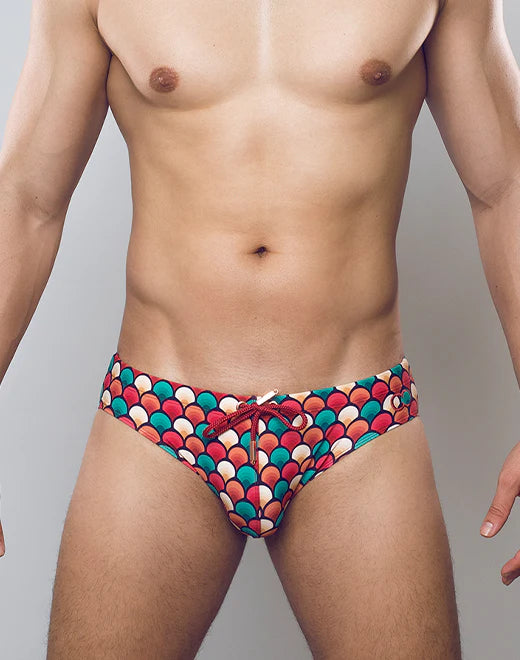 2eros Retro swim brief red