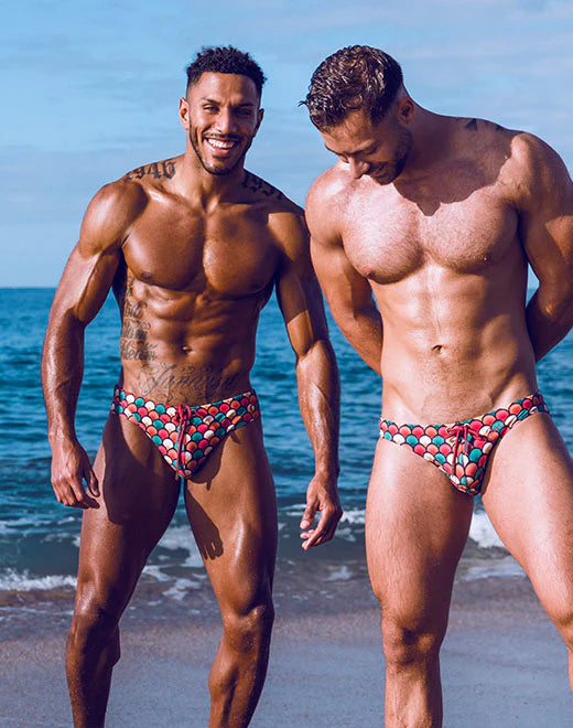 2eros Retro swim brief red