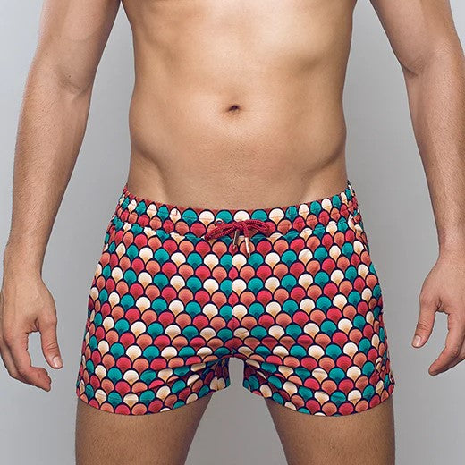 2eros Retro 3" swim short red