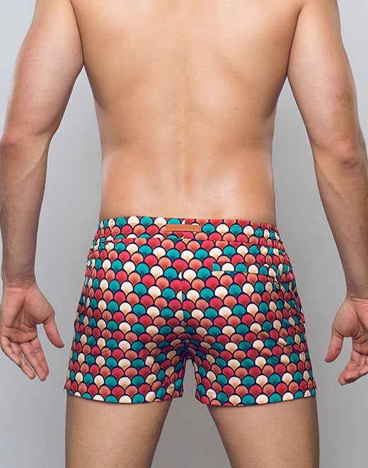 2eros Retro 3" swim short red