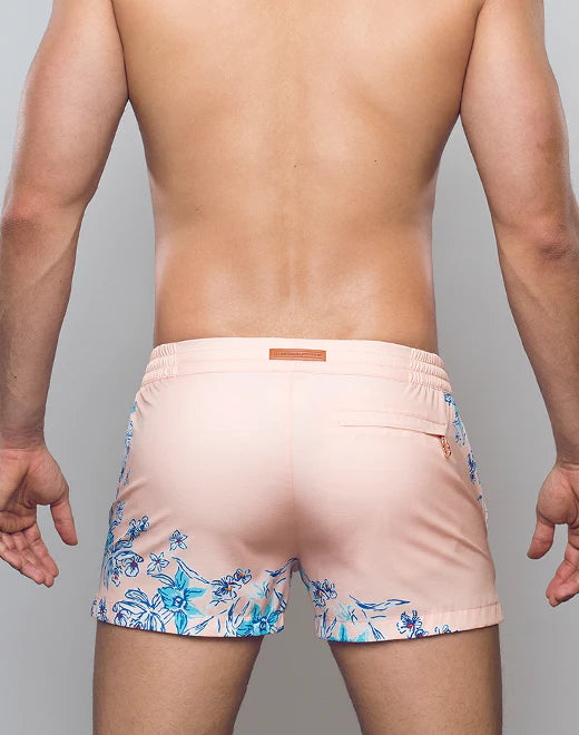 2eros Tahiti 3" swim short peach