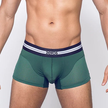 2eros Aktiv Helios mesh boxer hunter green