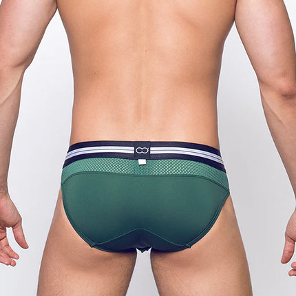 2eros Aktiv Helios mesh brief hunter green