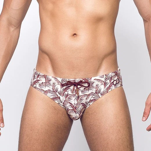 2eros Pastel Hawaii swim brief