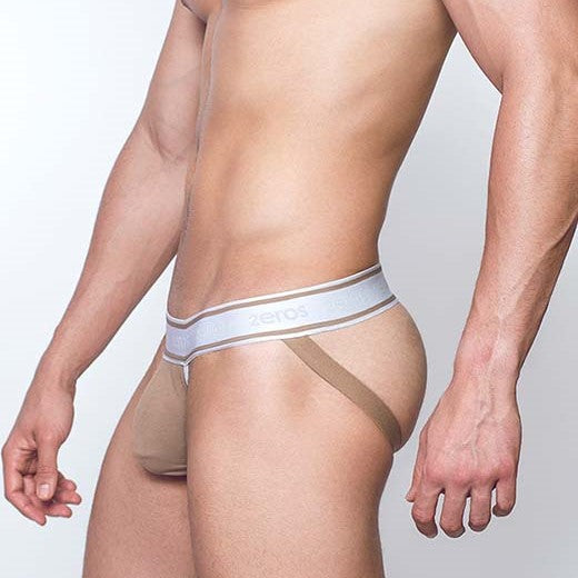 2eros Titan Egyptian cotton jockstrap amphora brown