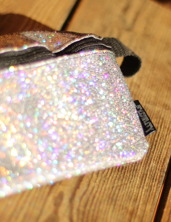 Ultra slim fanny pack dazzler glam glitter