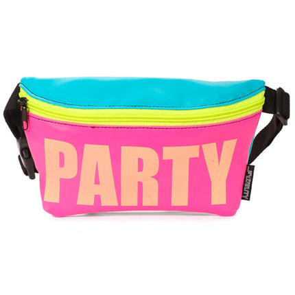 Party Glow ultra slim fanny pack