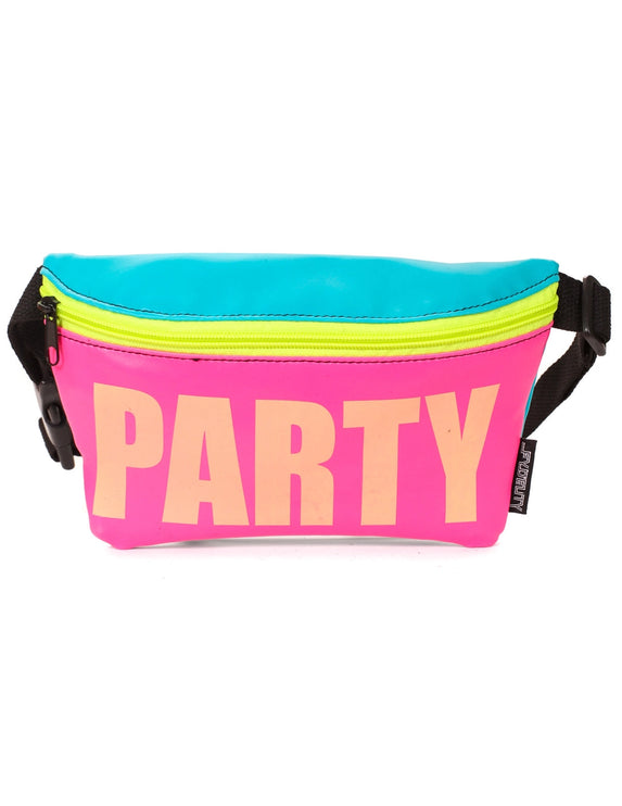 Party Glow ultra slim fanny pack