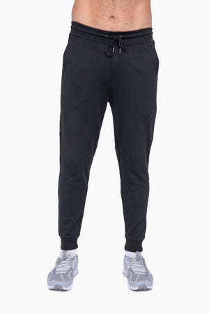 Mono B Sleek slim-fit jogger pants black