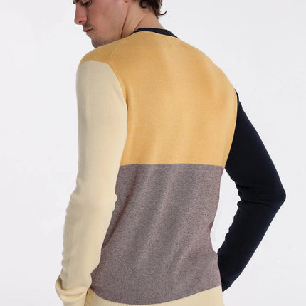 Bendorff lightweight color block sweater