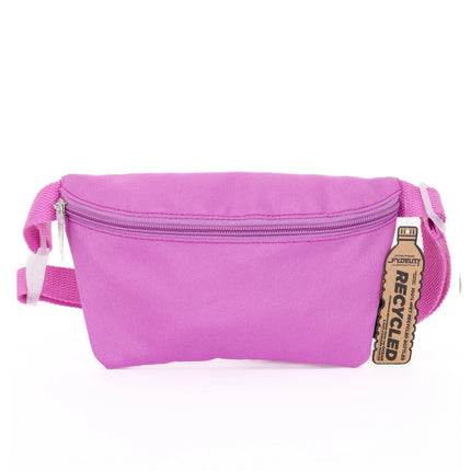 Neon ultra slim fanny pack purple