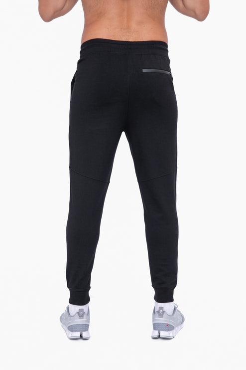 Mono B Sleek slim-fit jogger pants black