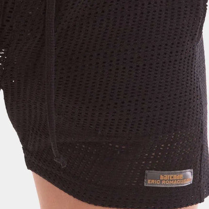 Barcode Berlin Buko 4" crochet short black