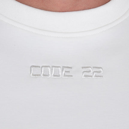 Code 22 Essential sweatshirt 9745 white