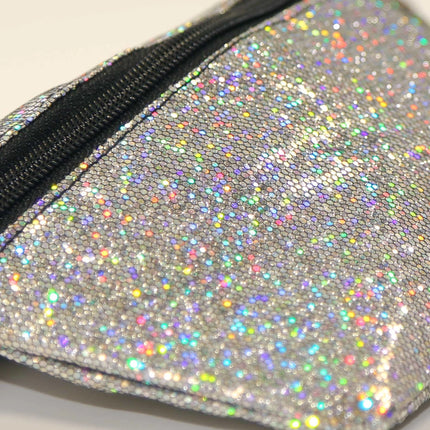 Ultra slim fanny pack dazzler glam glitter