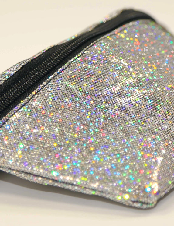 Ultra slim fanny pack dazzler glam glitter