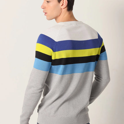 Six Valves lightweight striped sweater