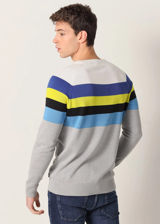 Six Valves lightweight striped sweater