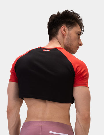 Barcode Berlin Alva crop top black/red – Egoist Underwear