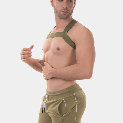 Barcode Berlin Matt harness khaki green