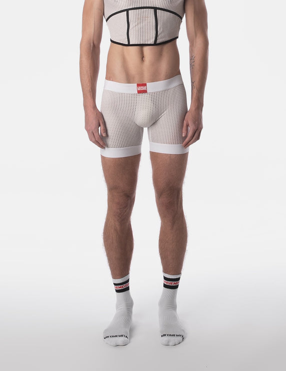 Barcode Berlin Rupo 5" mesh short white