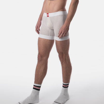 Barcode Berlin Rupo 5" mesh short white