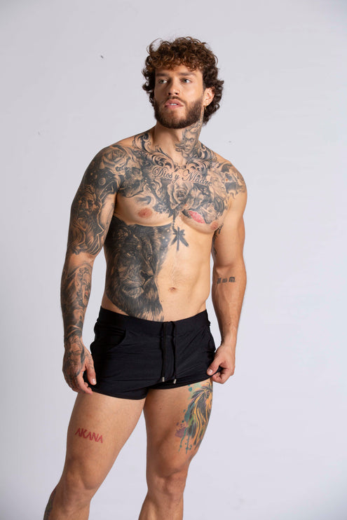 Gigo Flashing 2" swim boxers black