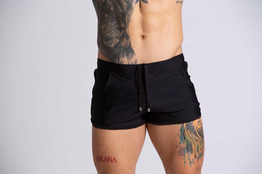 Gigo Flashing 2" swim boxers black