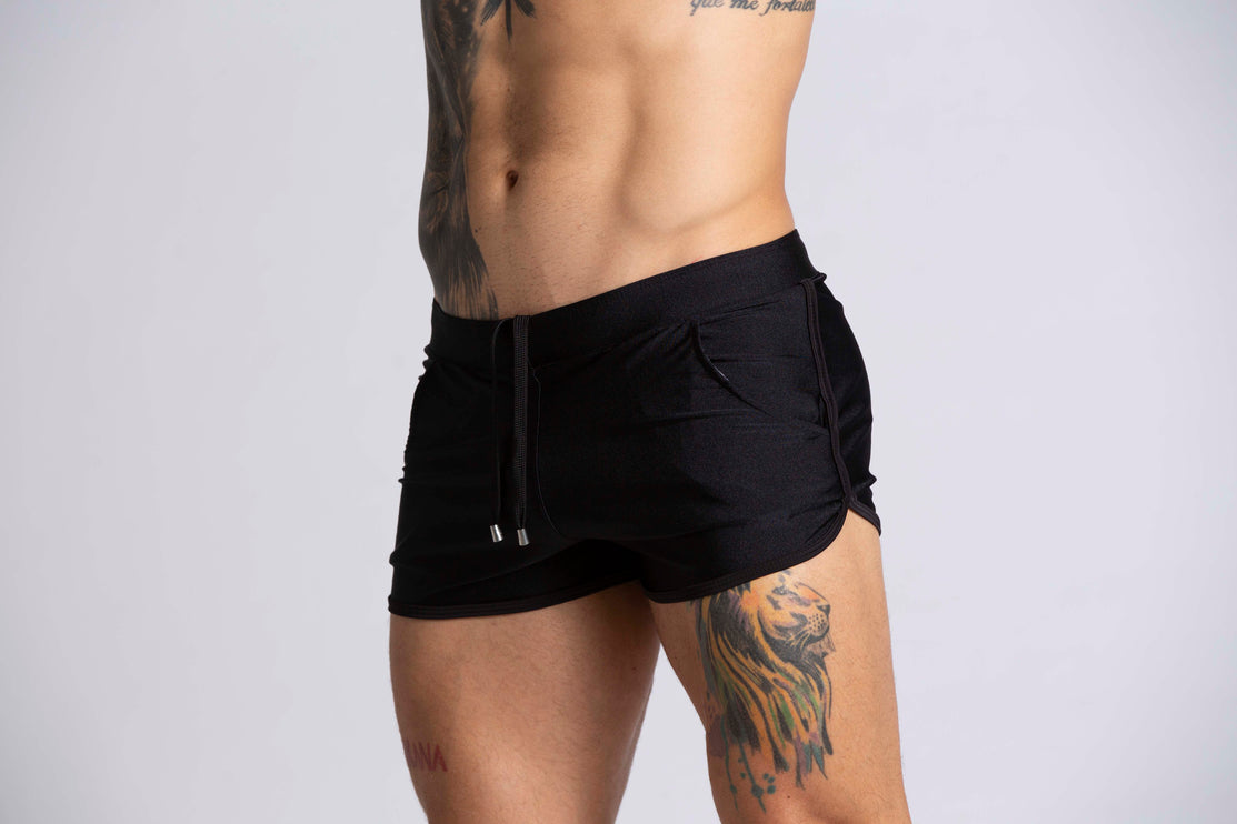 Gigo Flashing 2" swim boxers black