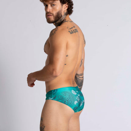 Gigo Paradise swim brief teal