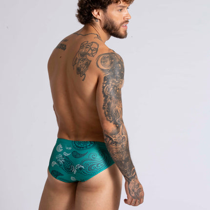 Gigo Paradise swim brief teal