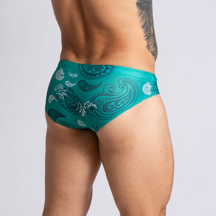 Gigo Paradise swim brief teal