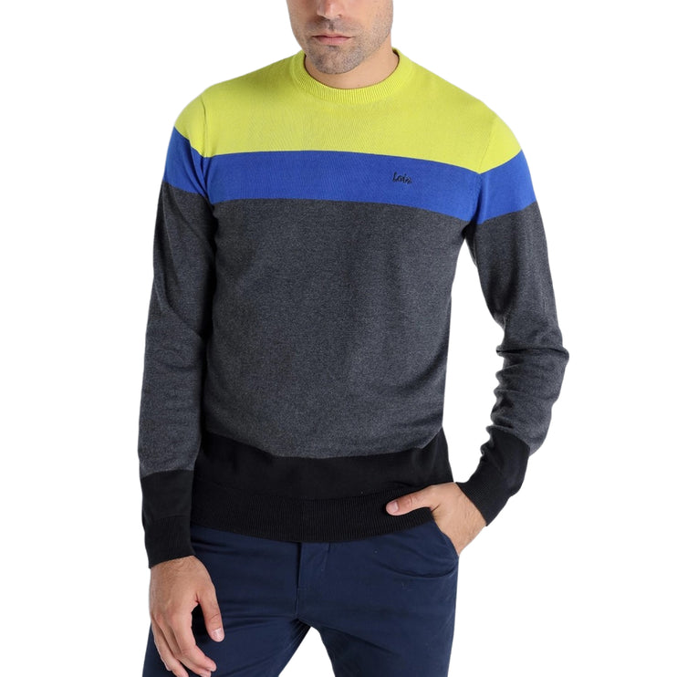 Lois lightweight color block sweater