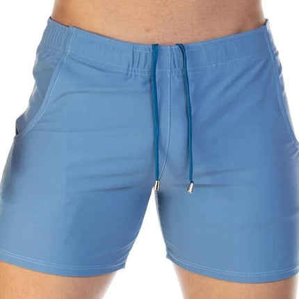 Gigo Traditional 5" swim trunks blue