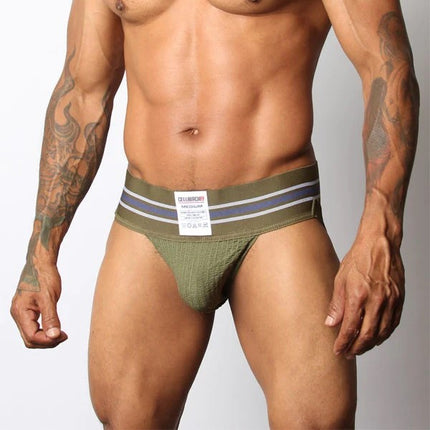 Cellblock 13 Tight End jockstrap army green