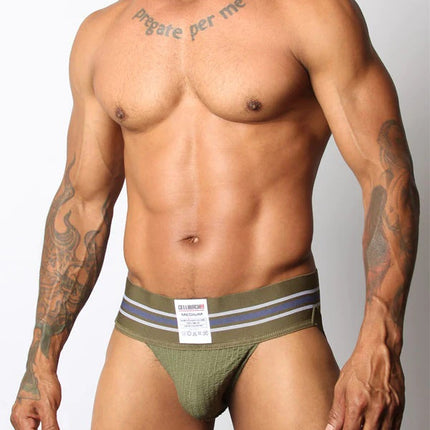 Cellblock 13 Tight End jockstrap army green