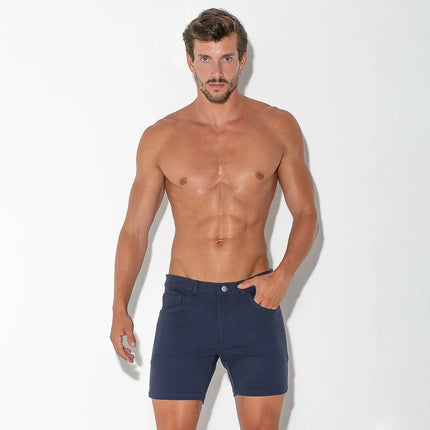 Code 22 slim fit 5" stretch short 9712 navy