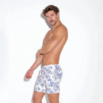 Code 22 slim fit 5" stretch short 9712 powder blue