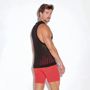 Code 22 knit muscle tank 7002 black