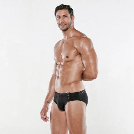 Code 22 Dive enhancing swim brief 23101 black