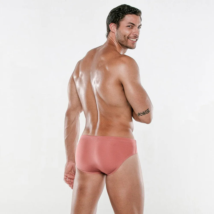 Code 22 Tan enhancing swim brief 23093 coral