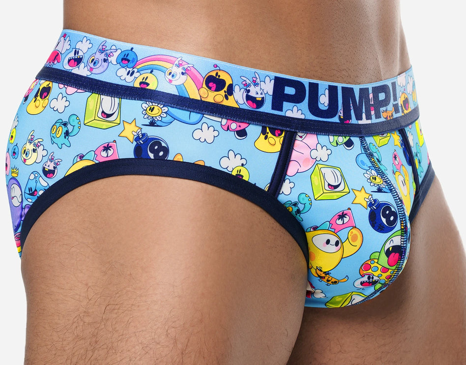 PUMP Funtopia brief blue