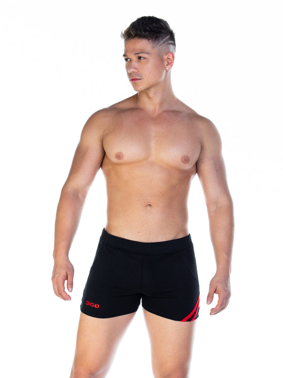 Gigo Forever 3" short black/red