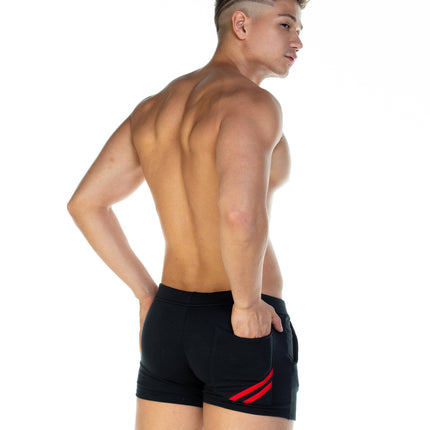 Gigo Forever 3" short black/red